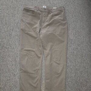 Flint And Tinder Pants Mens 36x34 straight fit casual chinos in khaki